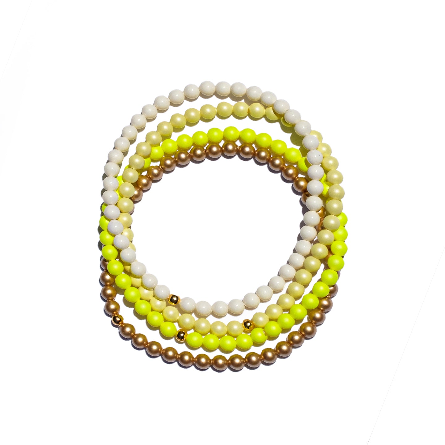 Neon Bracelet Stack