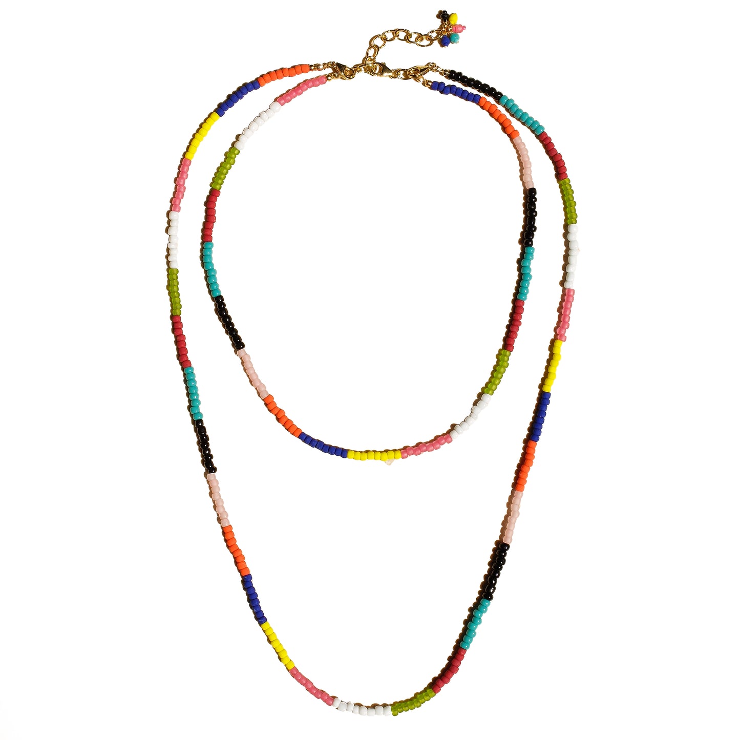 Rainbow Necklace and Mask Chain