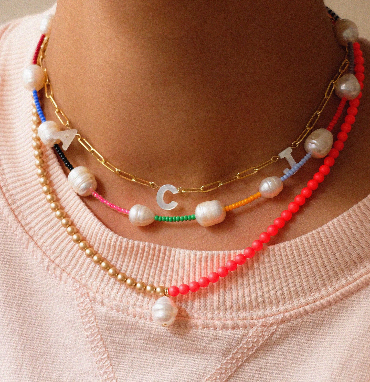 Pearl Party Necklace